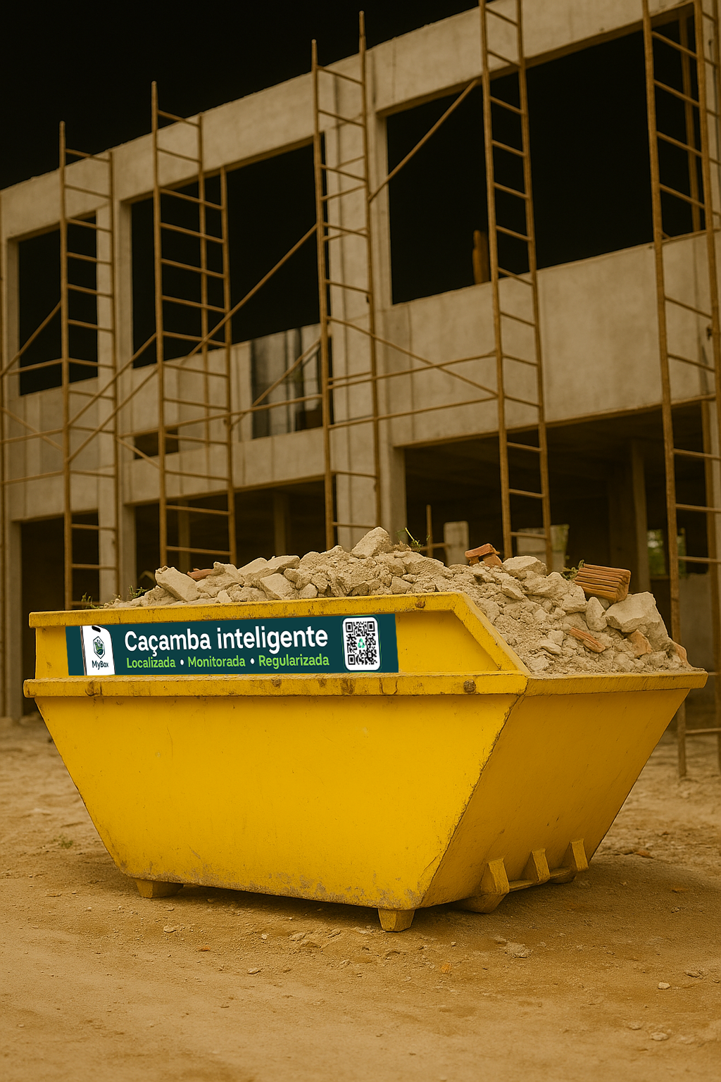 Caçamba inteligente